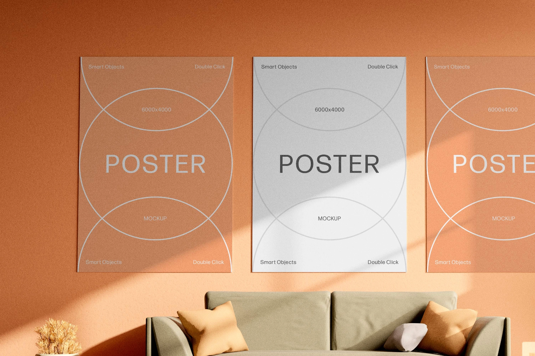 Mid-Century Interior Poster Mockup