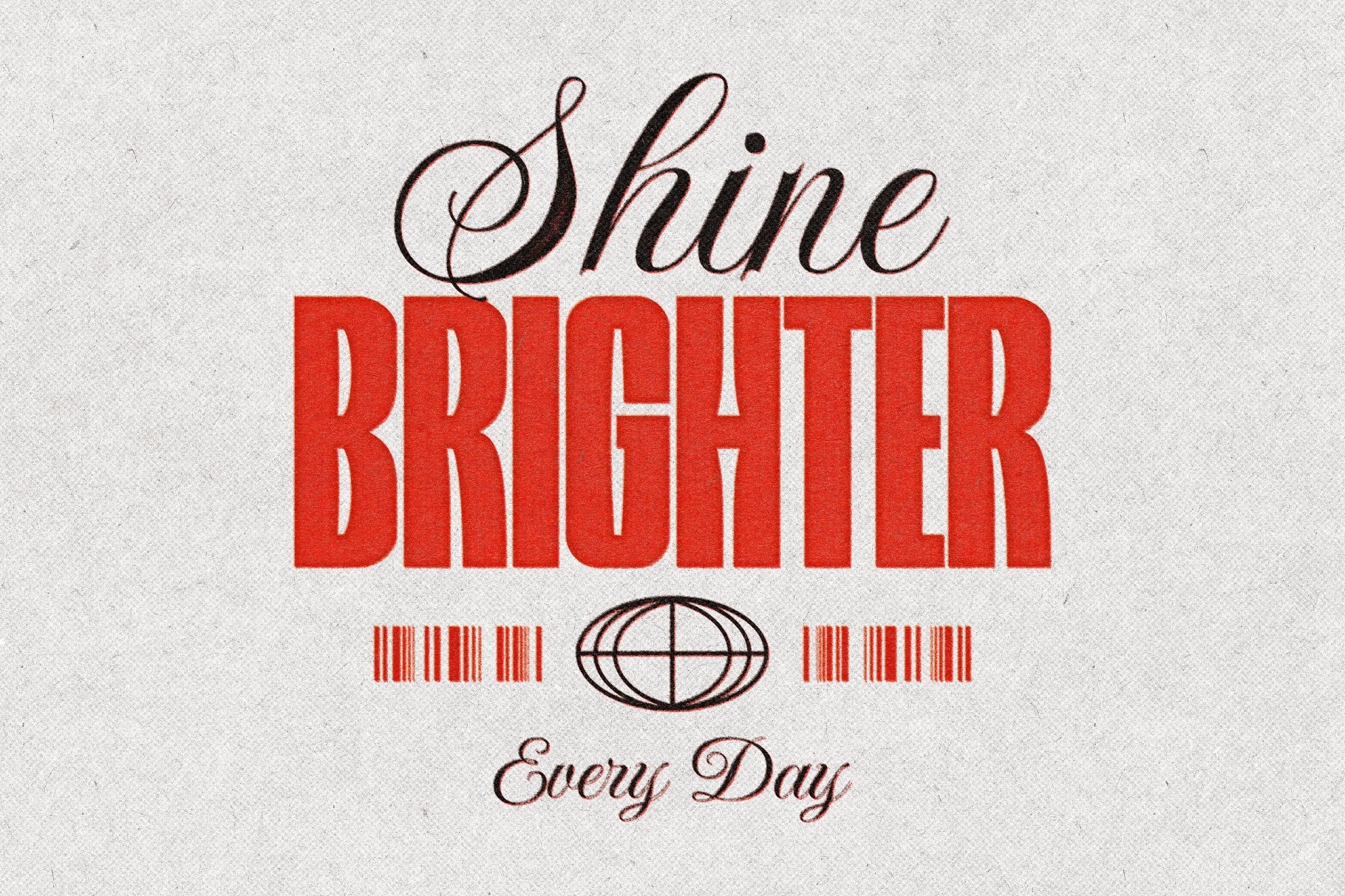 Grunge Text & Logo Print Effect