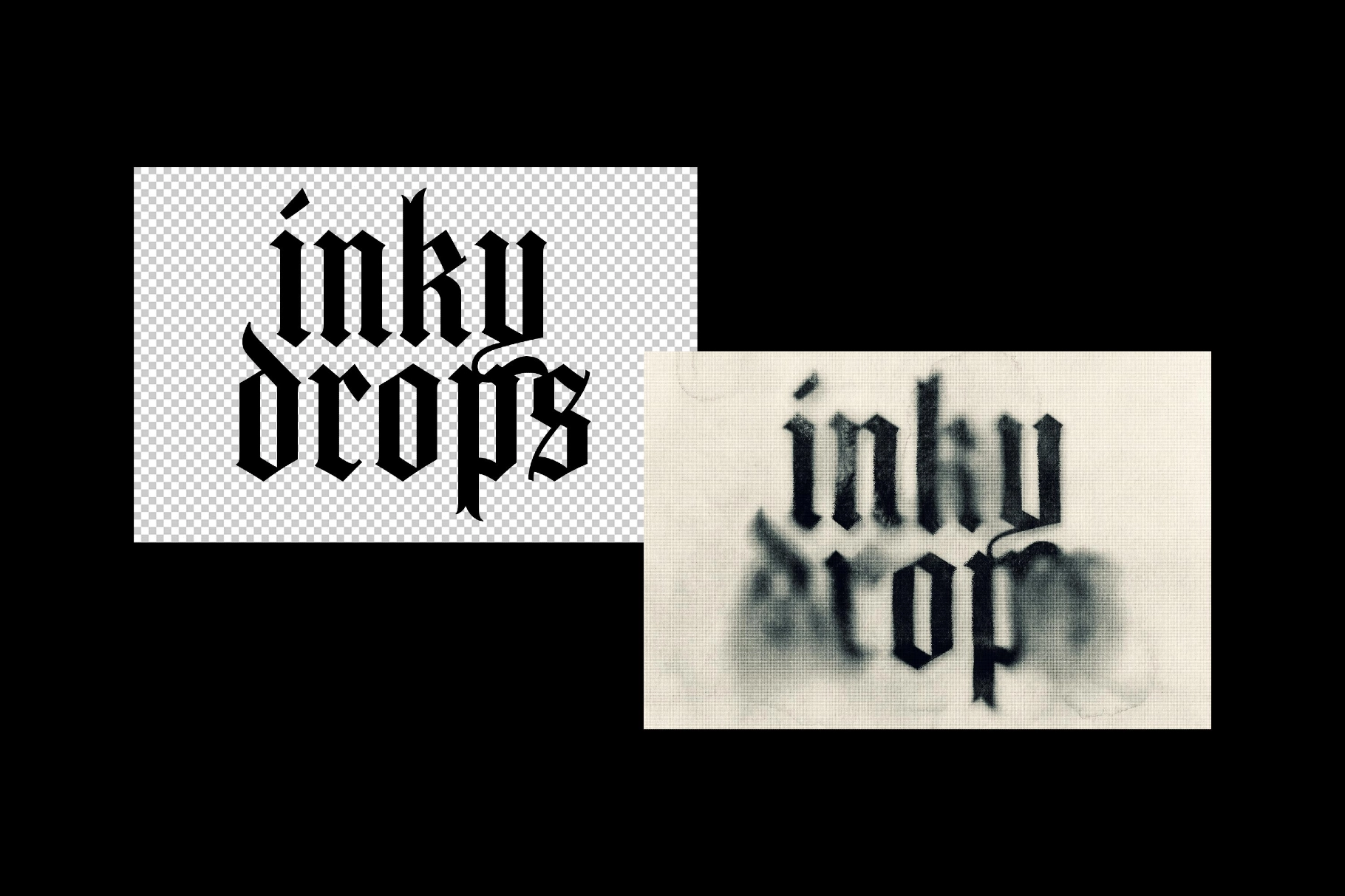 Inky Blurred Effect