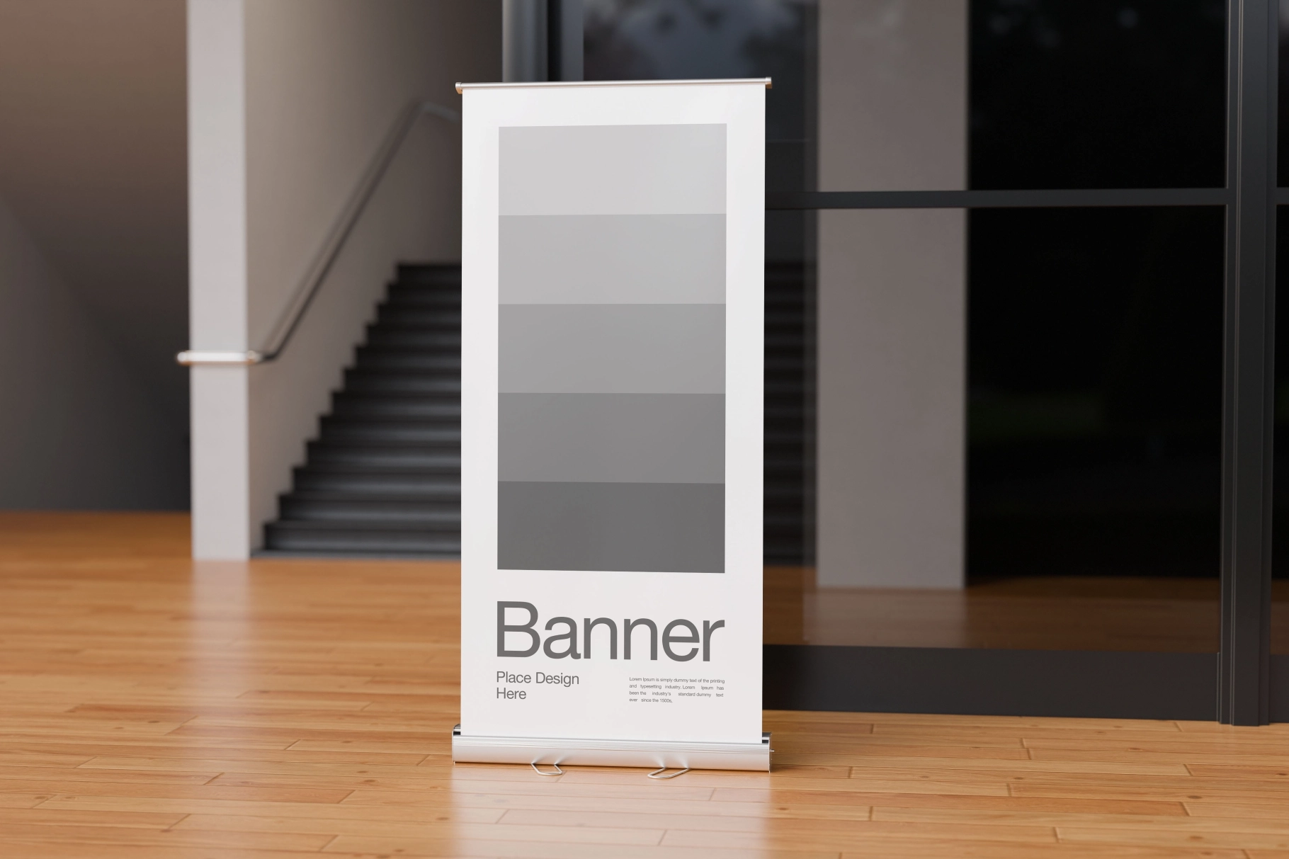 Roll Up Mockup