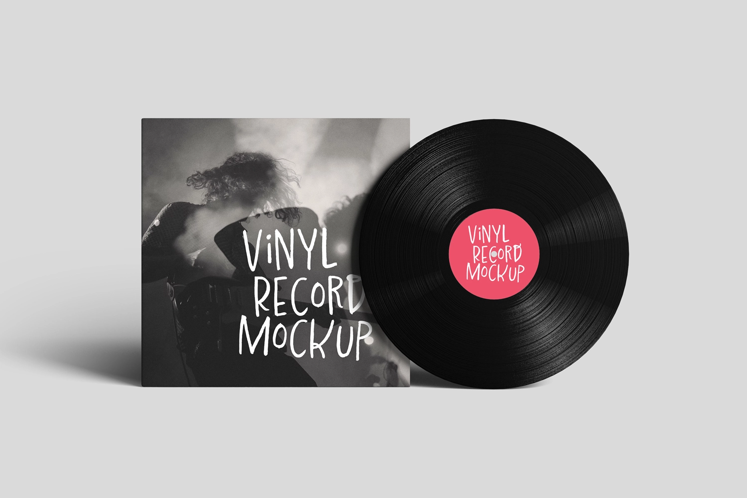 Vinyl Record Cover Mockups