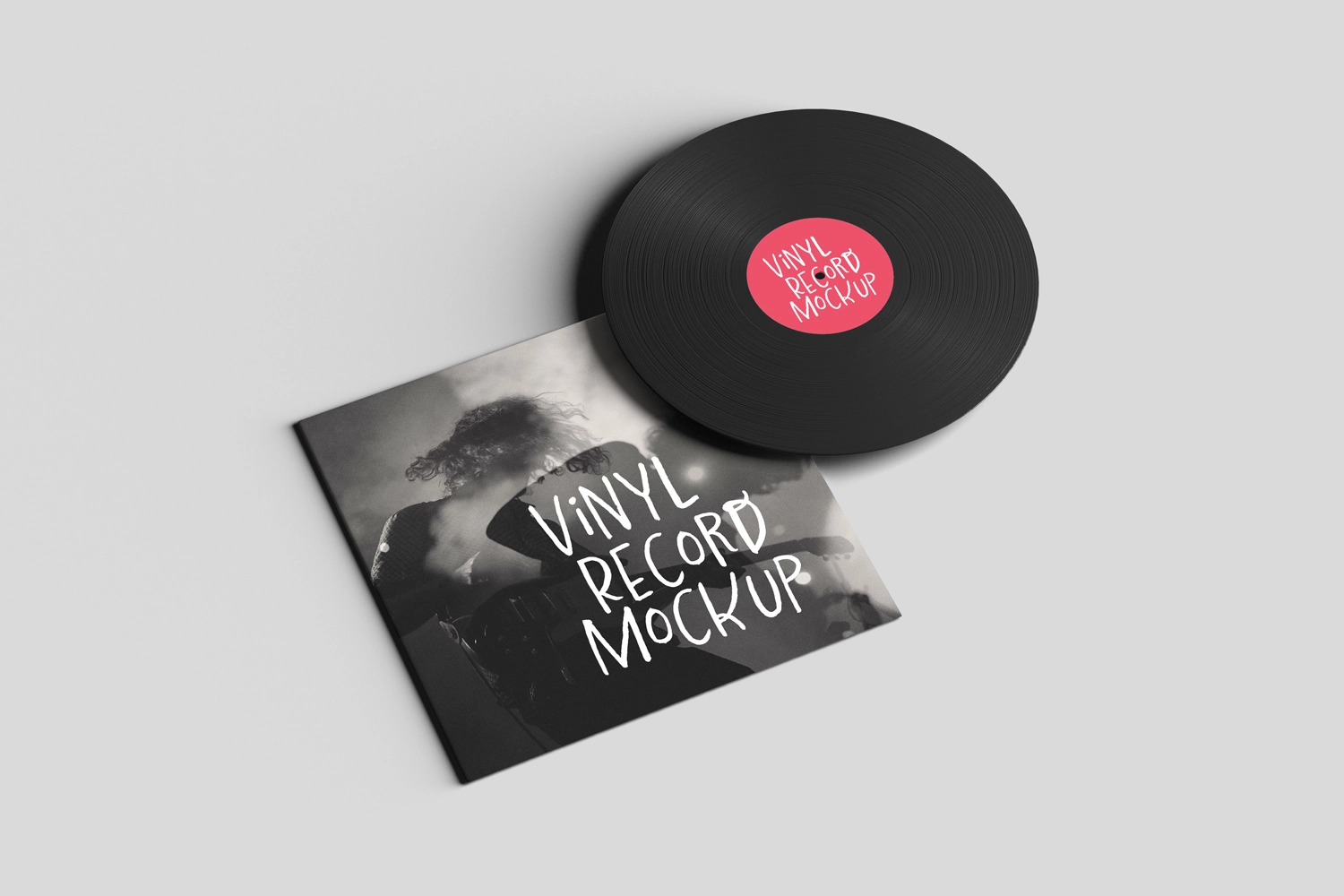 Vinyl Record Cover Mockups