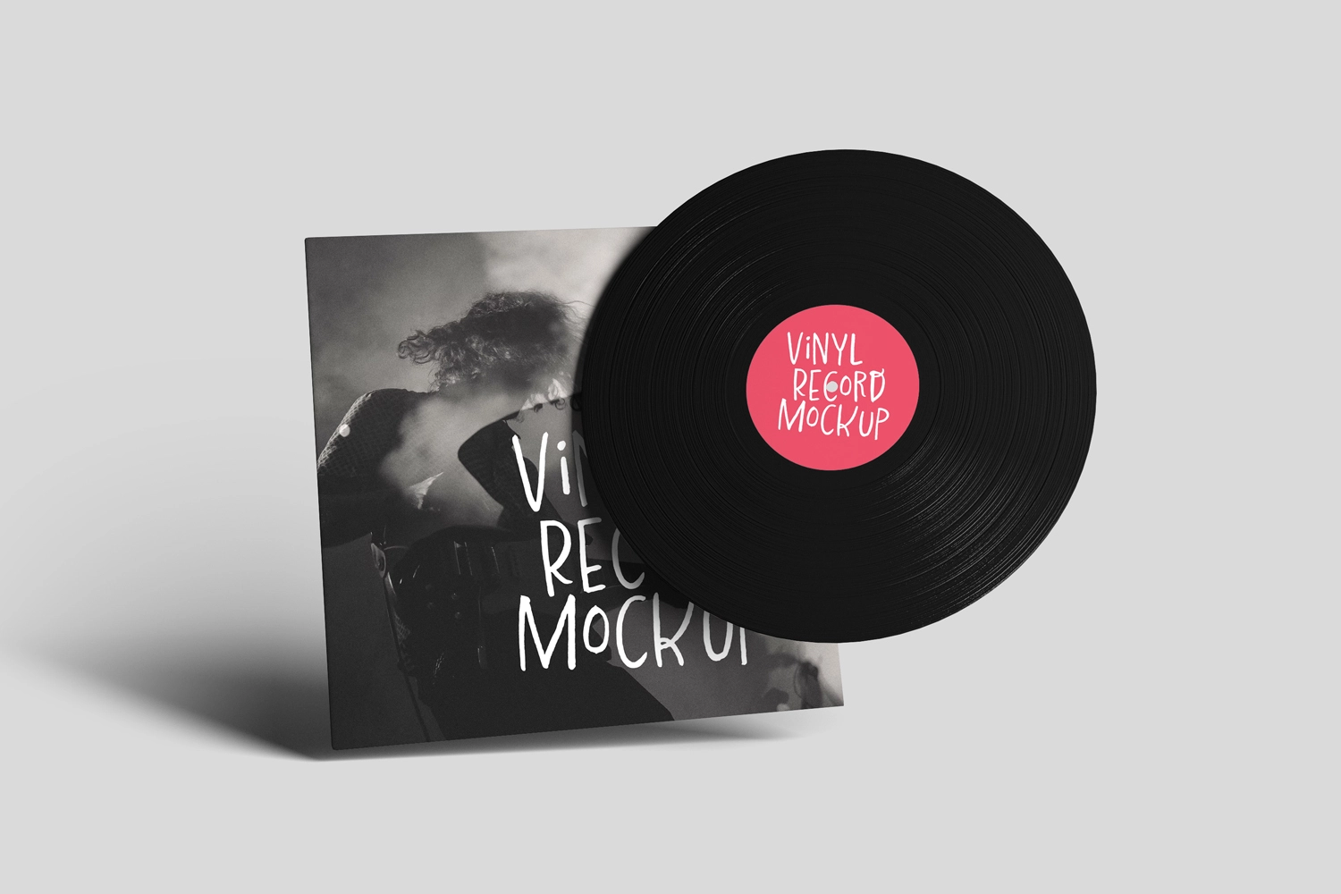 Vinyl Record Cover Mockups