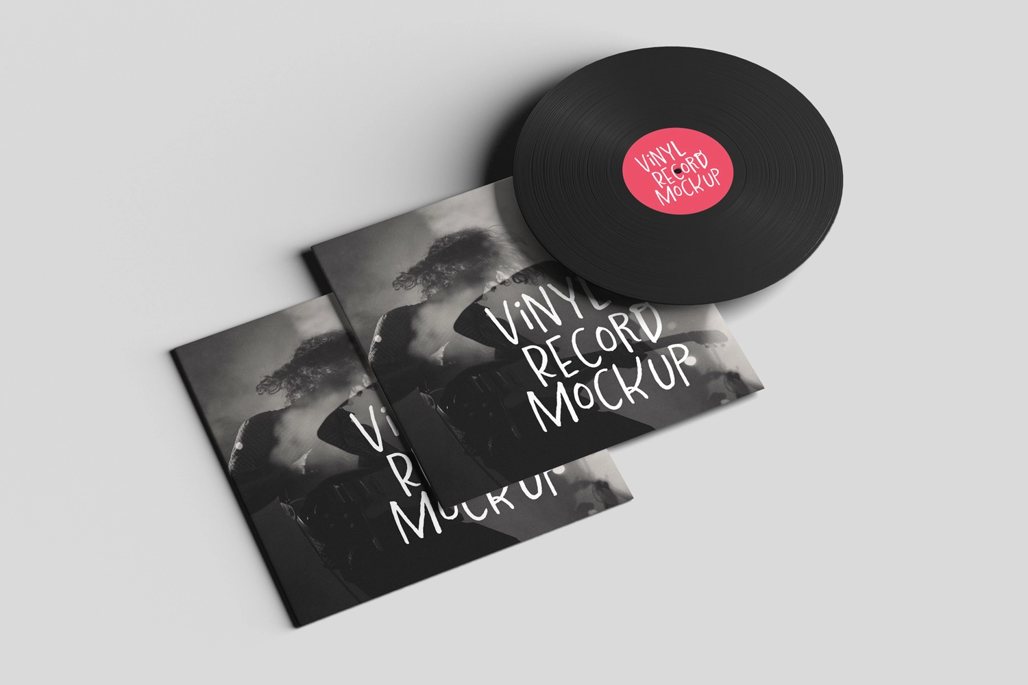 Vinyl Record Cover Mockups
