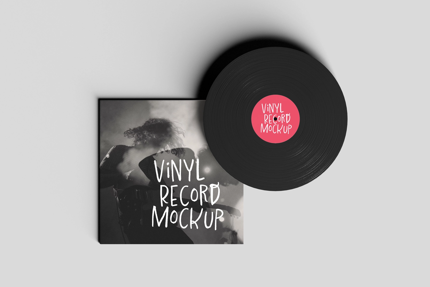 Vinyl Record Cover Mockups