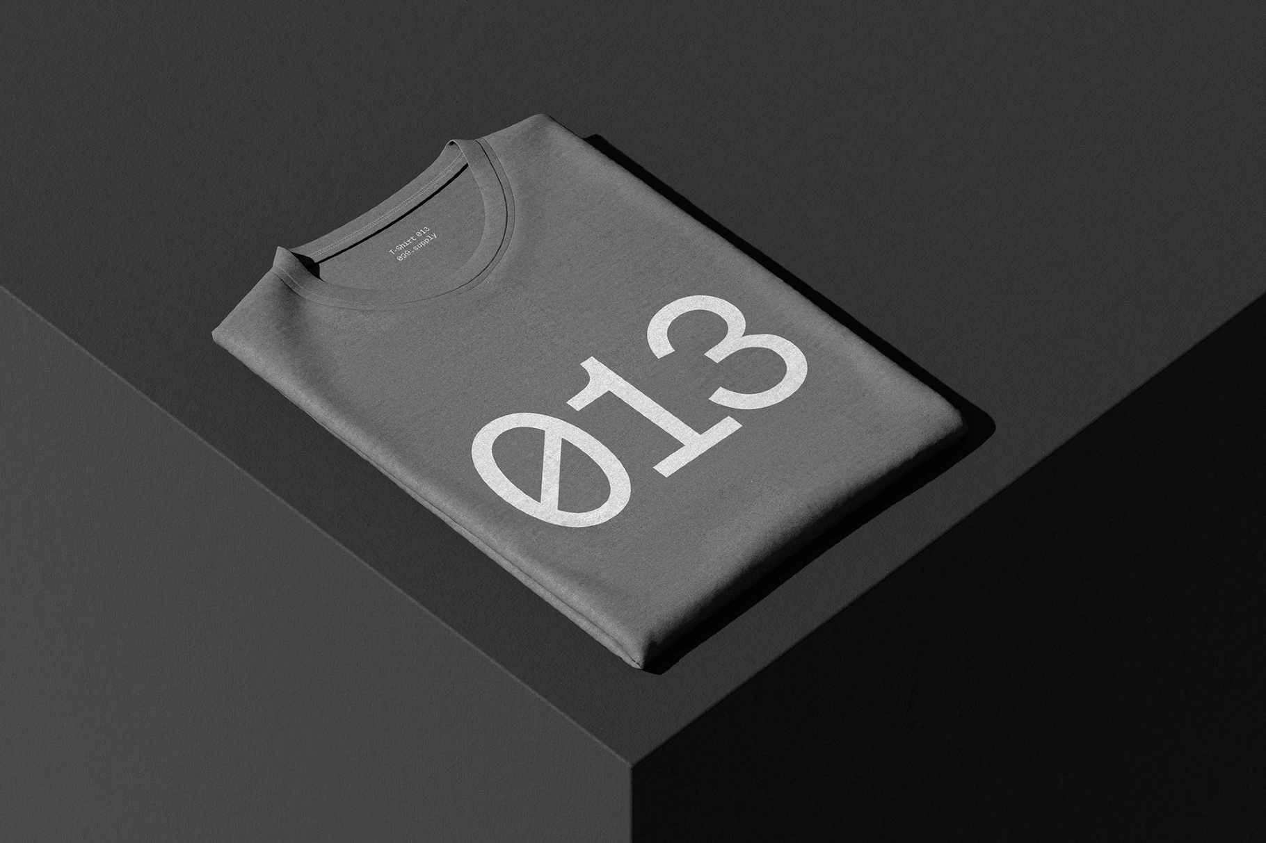 Folded T-Shirt Mockup
