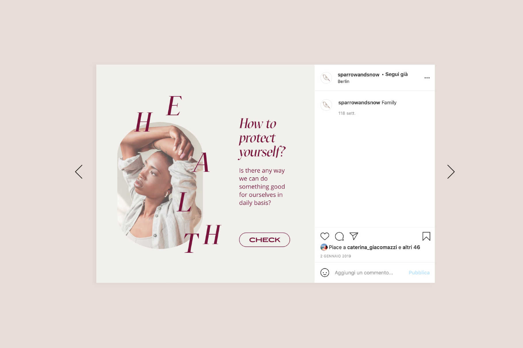 Wellness Social Media Kit CANVA PS