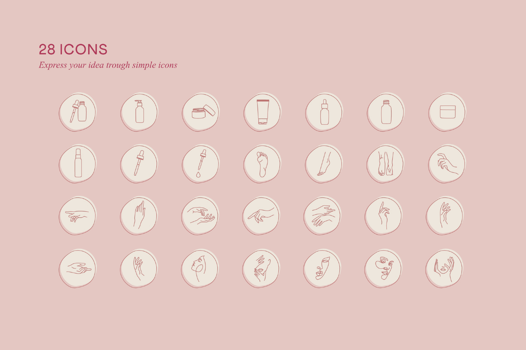 Wellness Social Media Kit CANVA PS