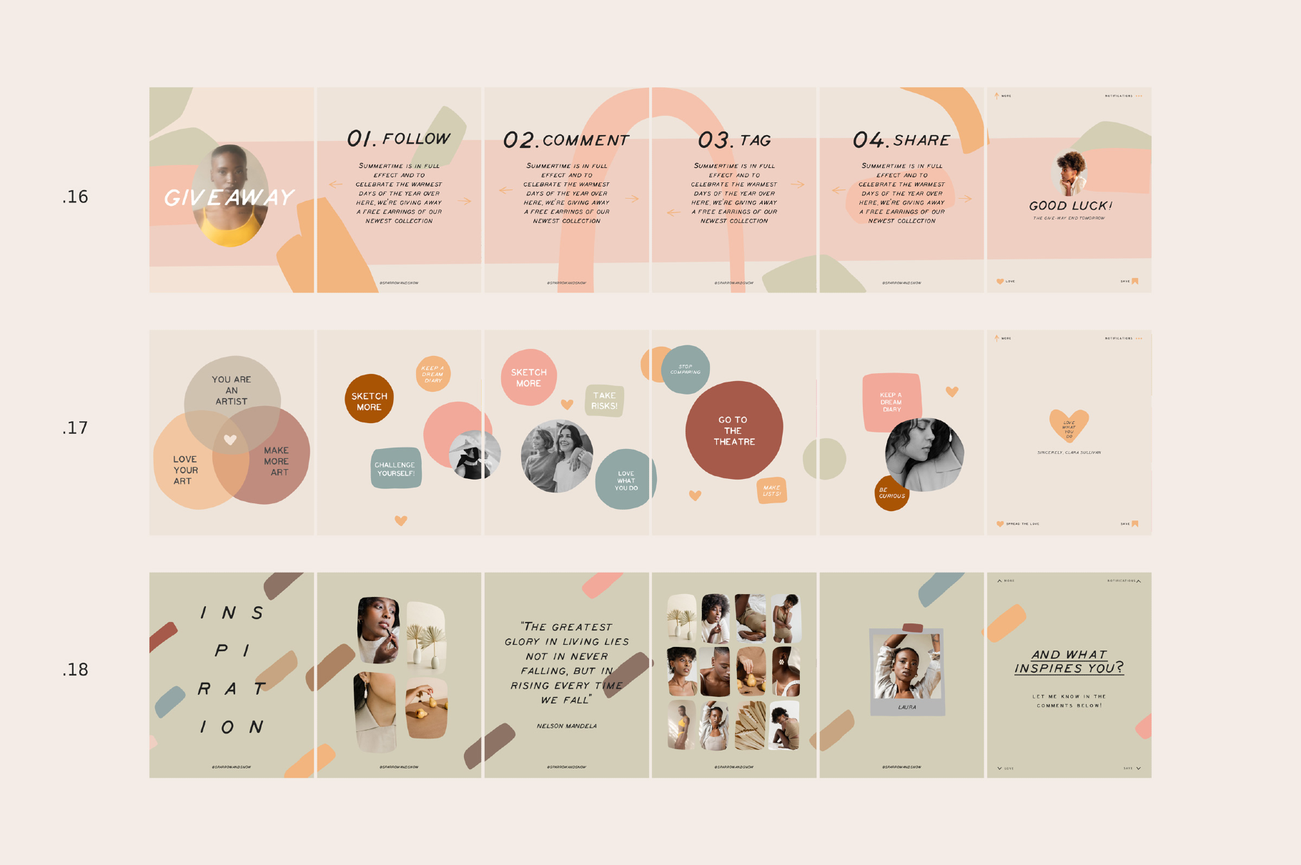Coach Carousel Templates