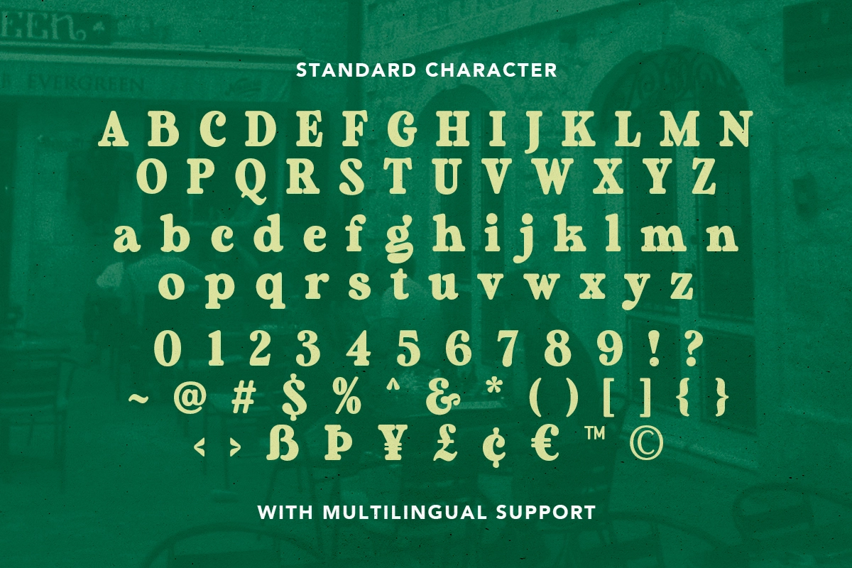 Breaking March - Groovy Bold Serif