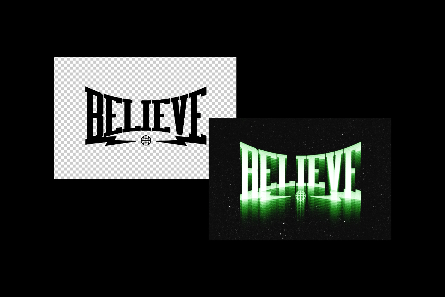 Fade Motion Text & Logo Effect