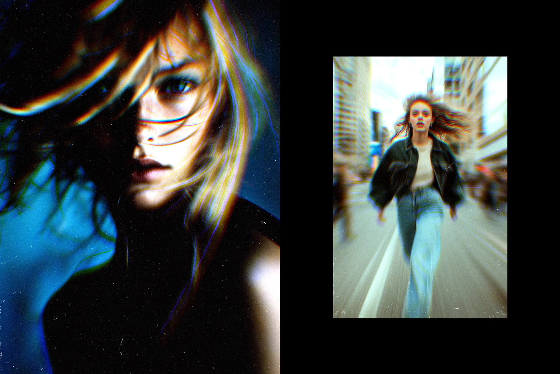Blurred Cinematic Photo Effect