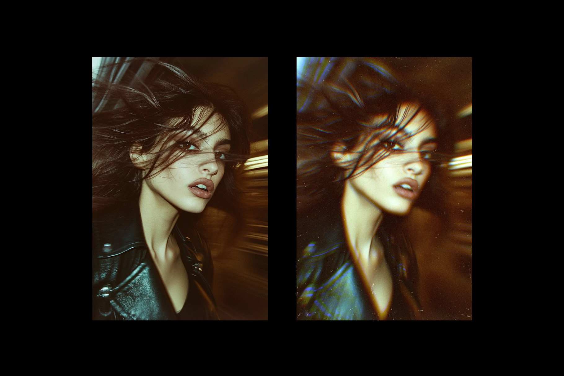 Blurred Cinematic Photo Effect