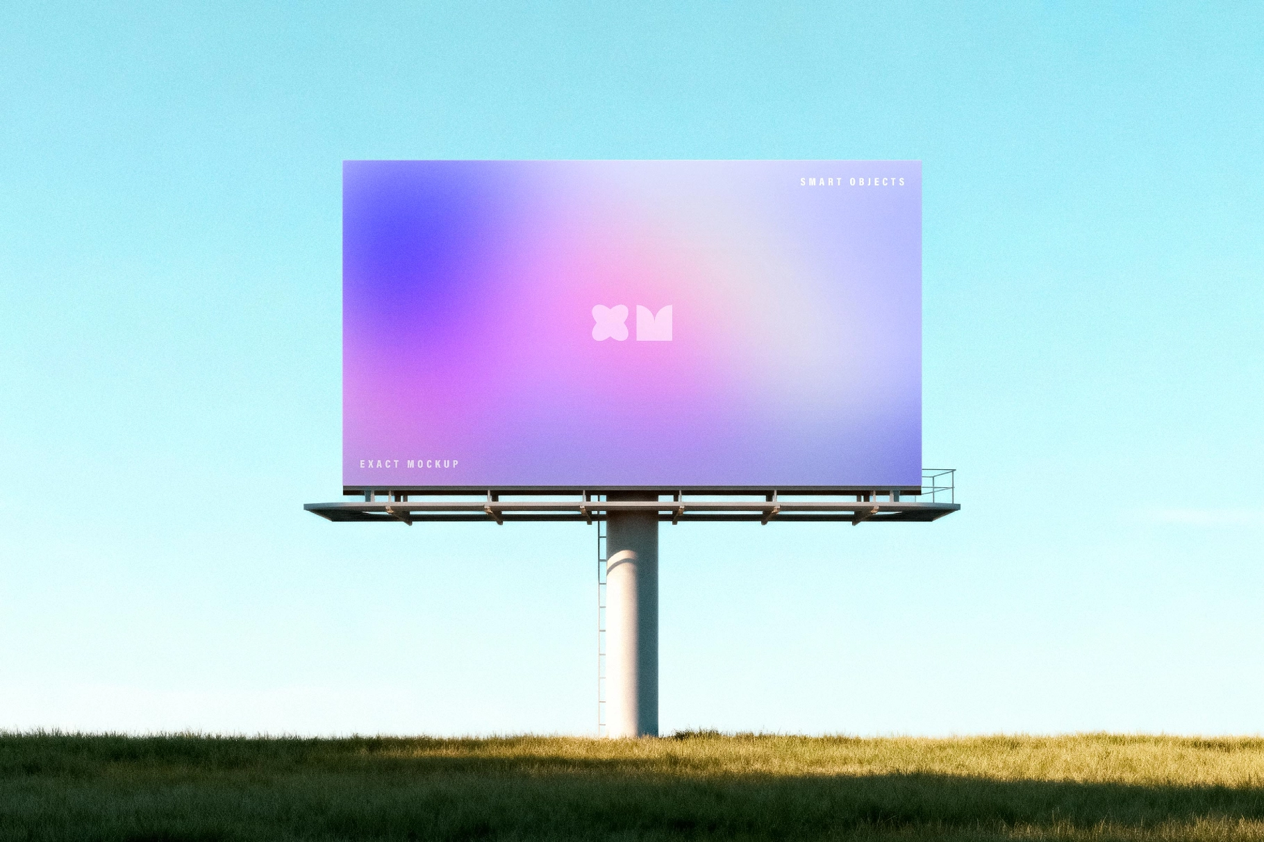 Minimalist Billboard Mockup