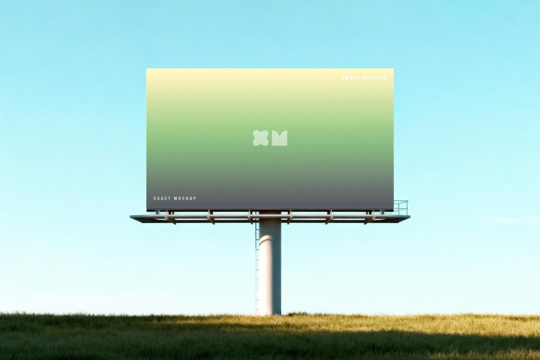 Minimalist Billboard Mockup