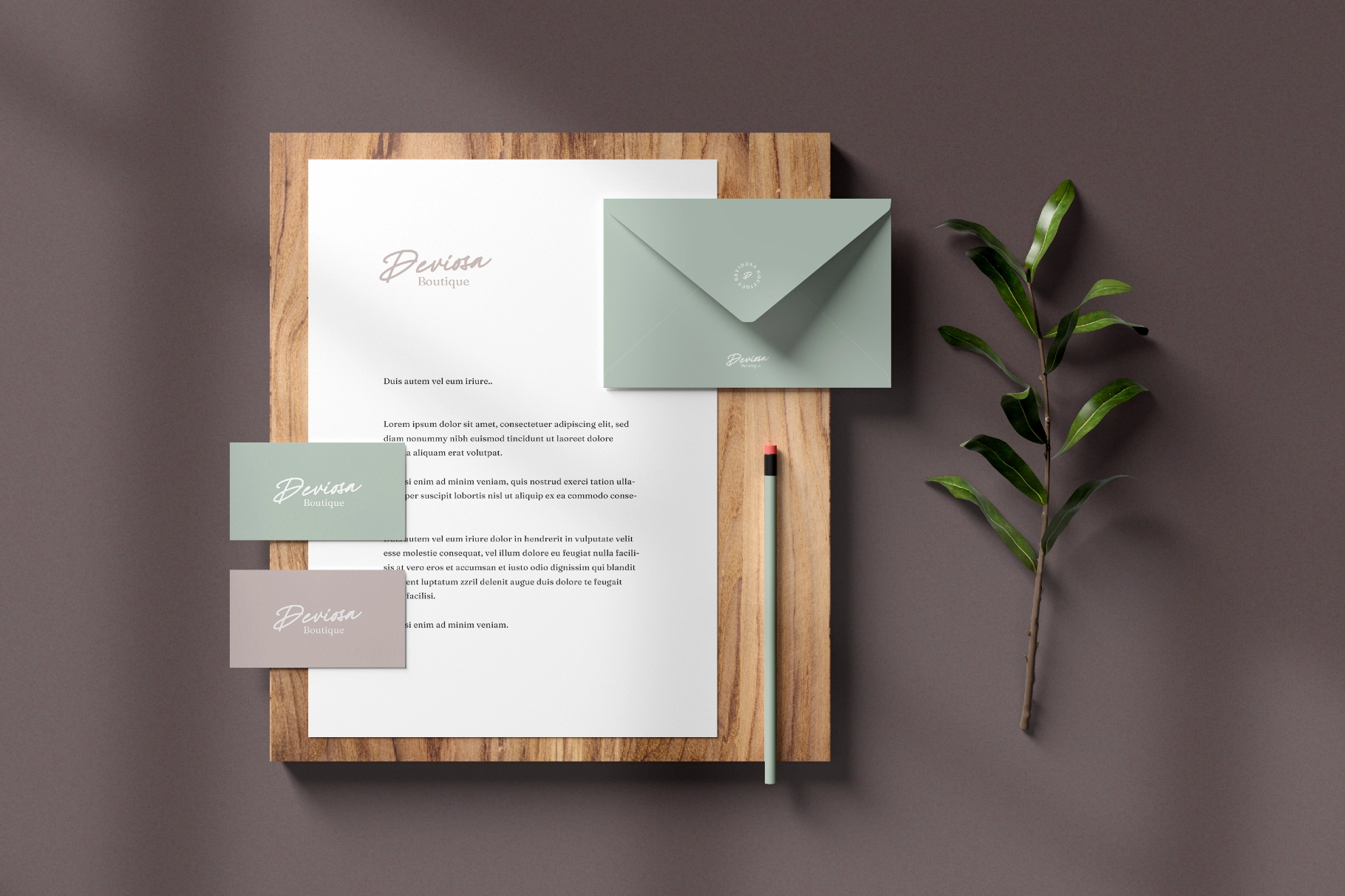 Branding and Stationery Mockups
