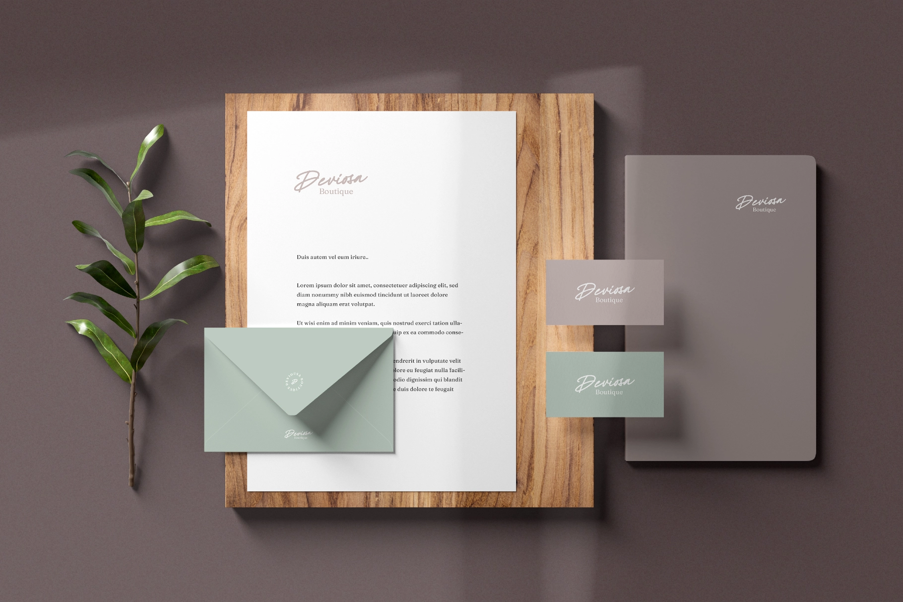 Branding and Stationery Mockups