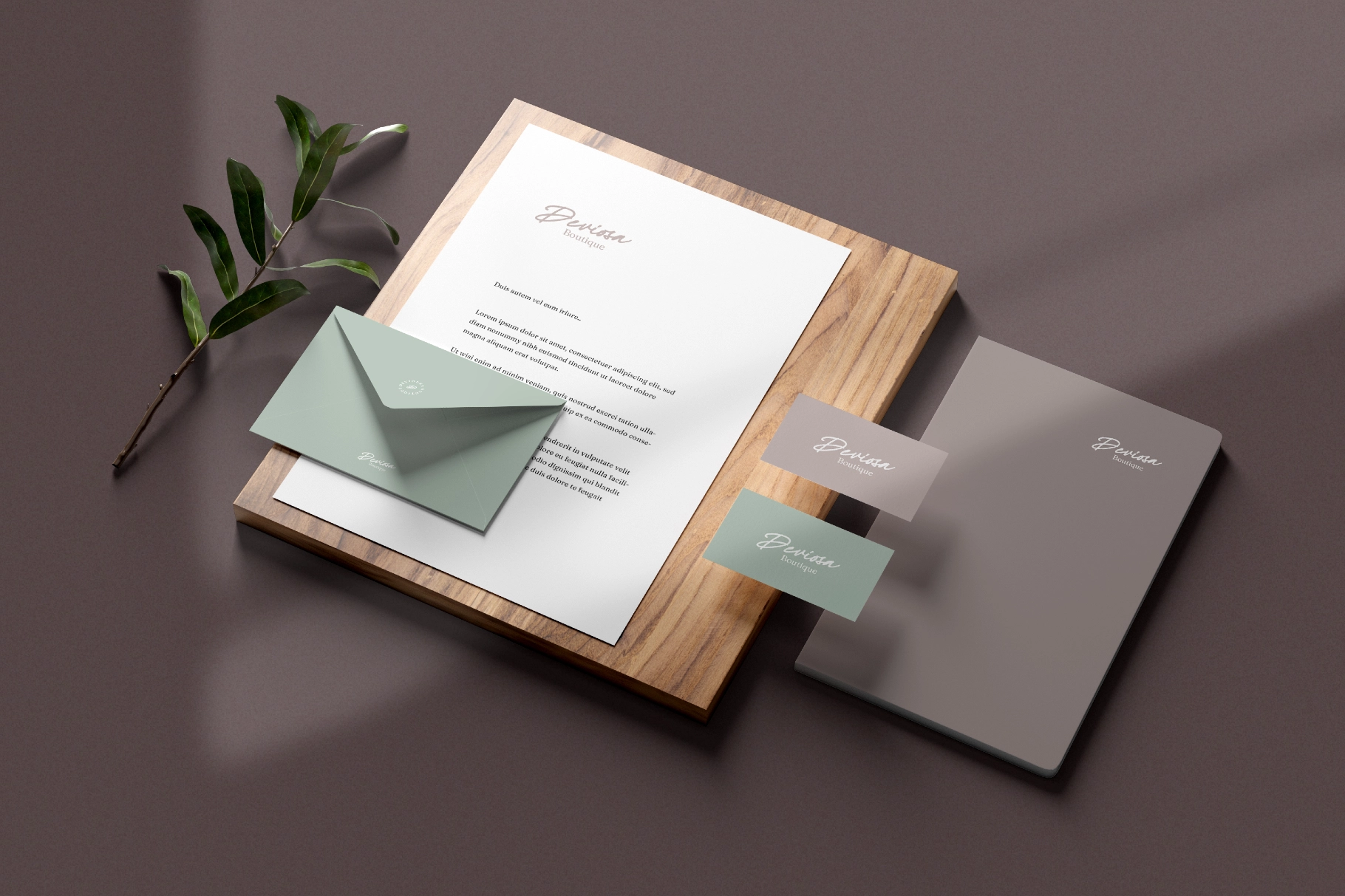 Branding and Stationery Mockups