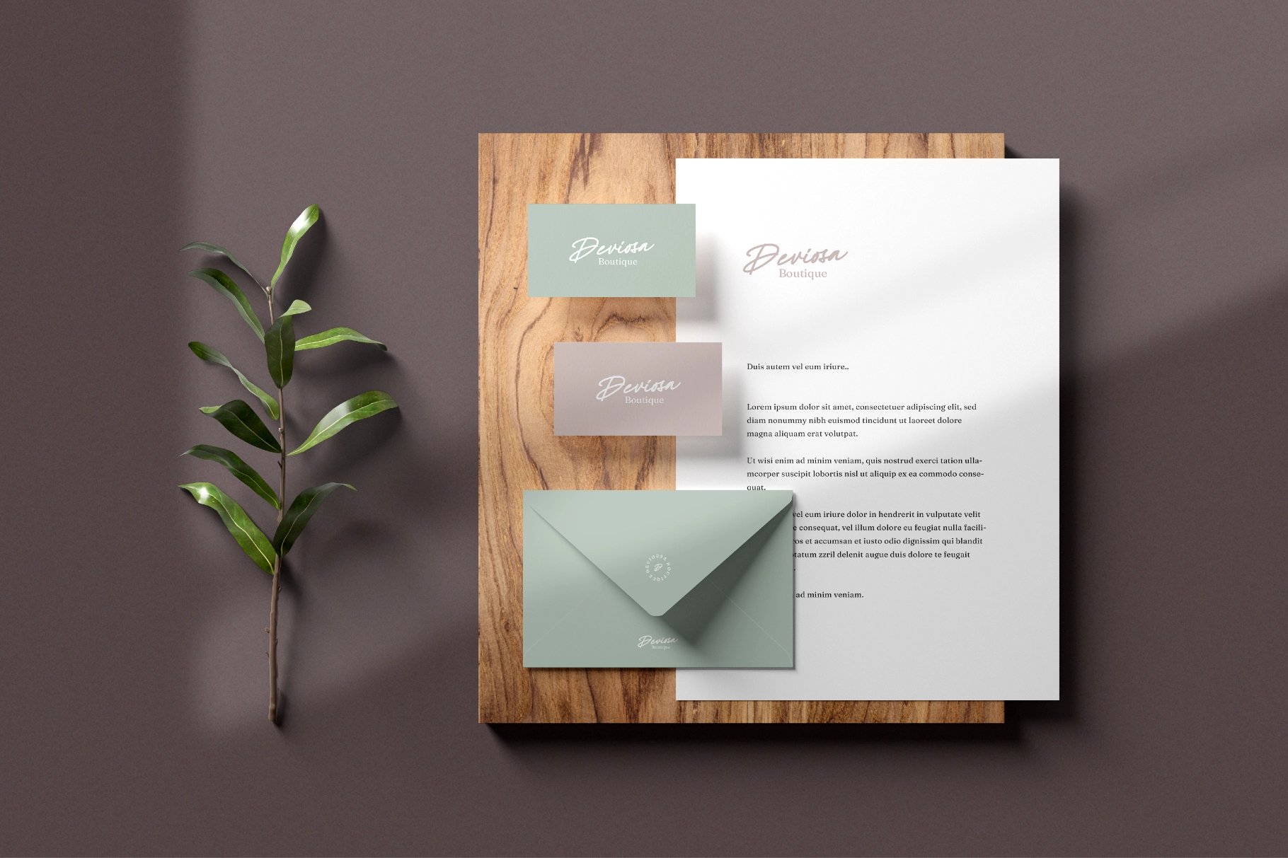 Branding and Stationery Mockups