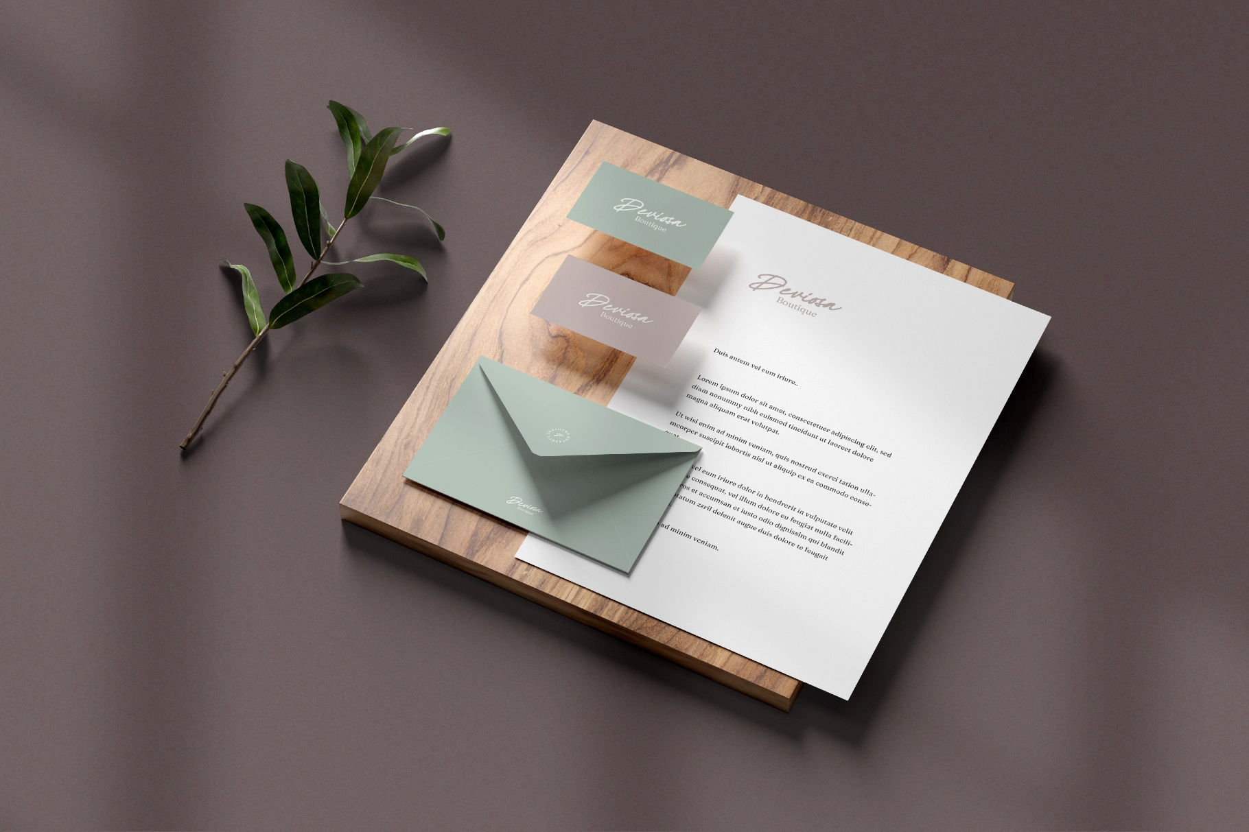 Branding and Stationery Mockups