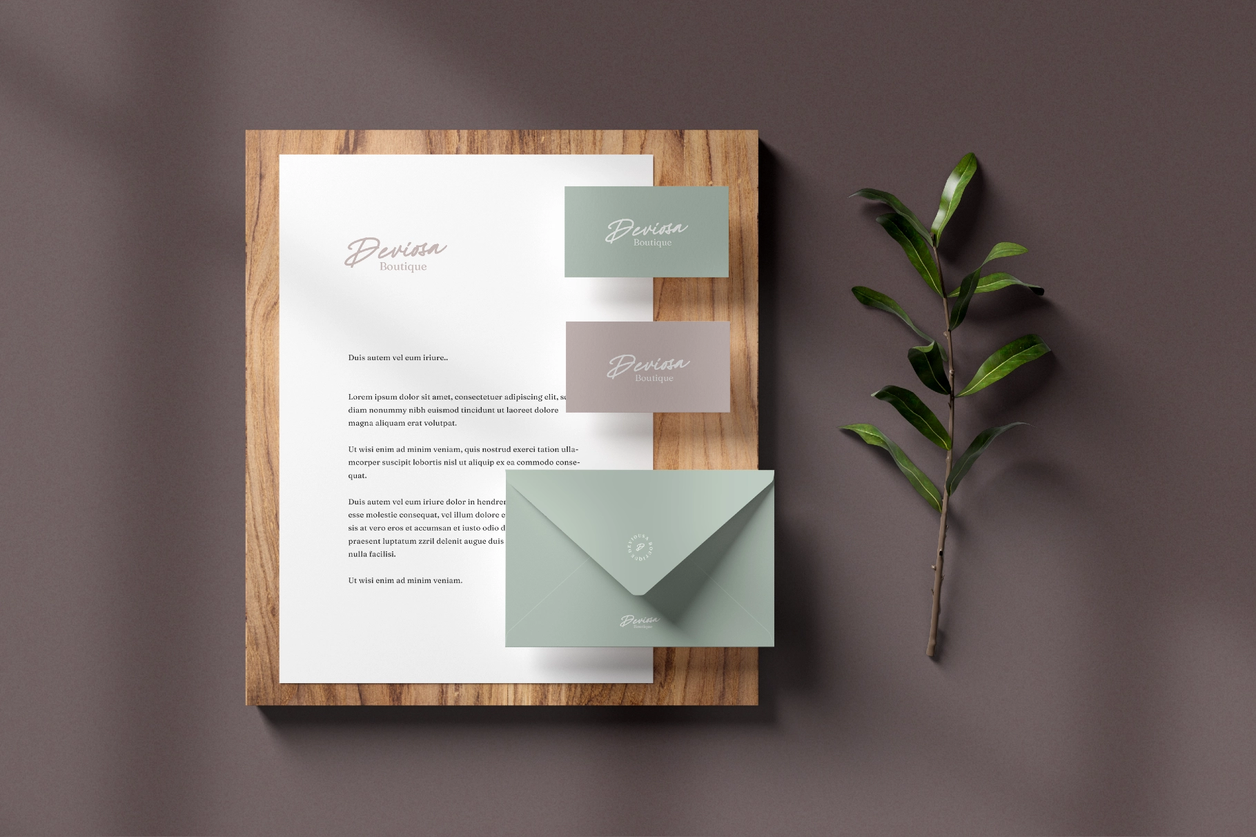 Branding and Stationery Mockups