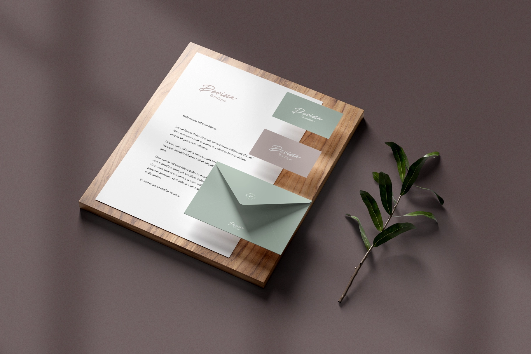 Branding and Stationery Mockups