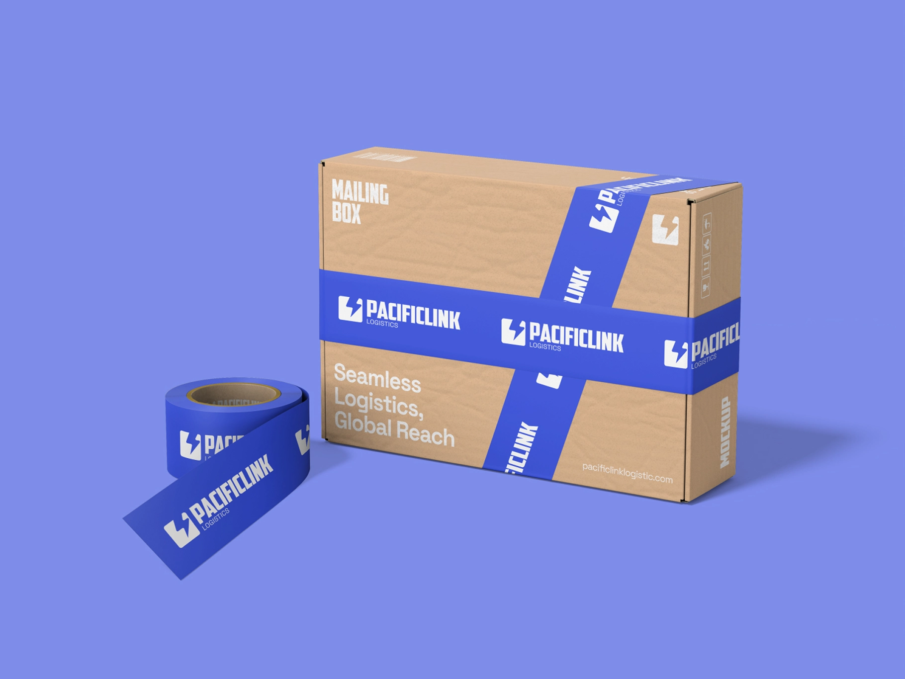 Mailing Box Mockup