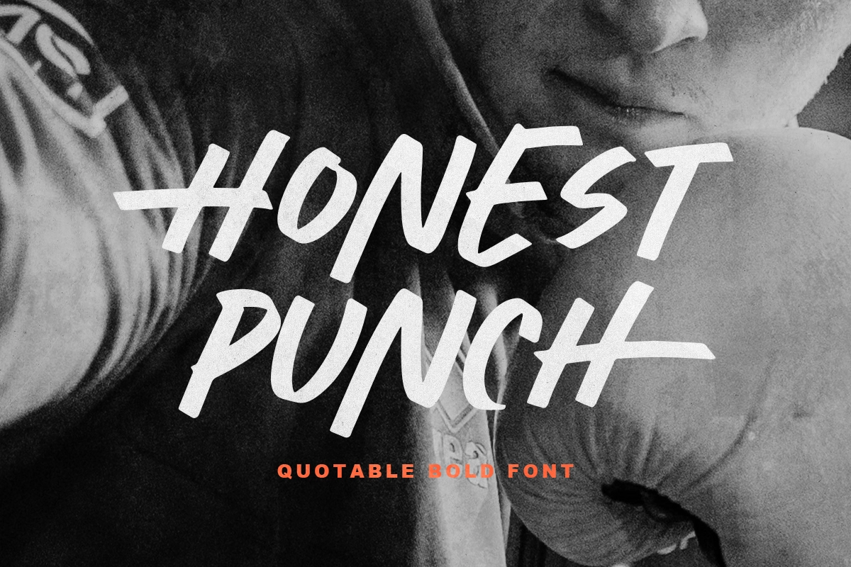 Honest Punch - Quotable Bold Font