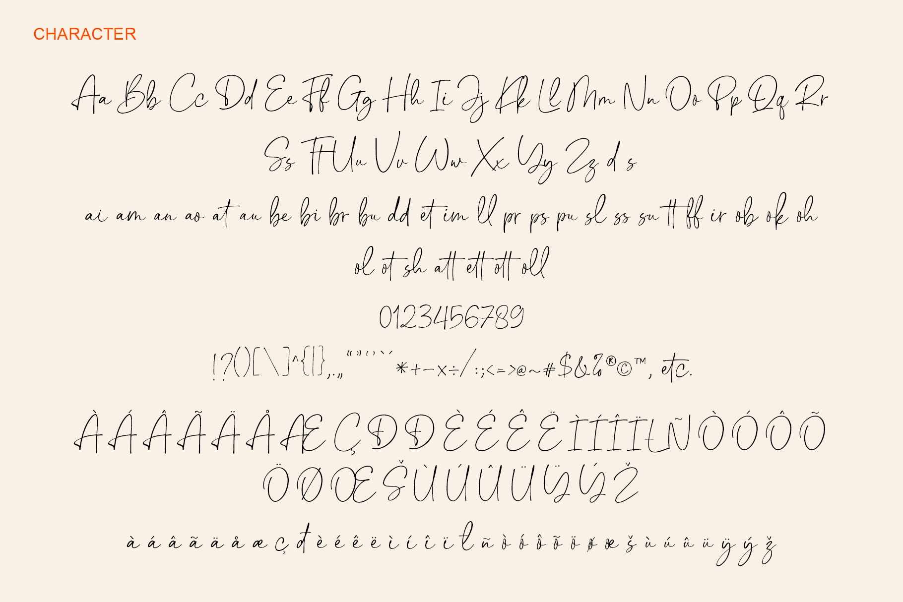Elegant Golden - Font Duo