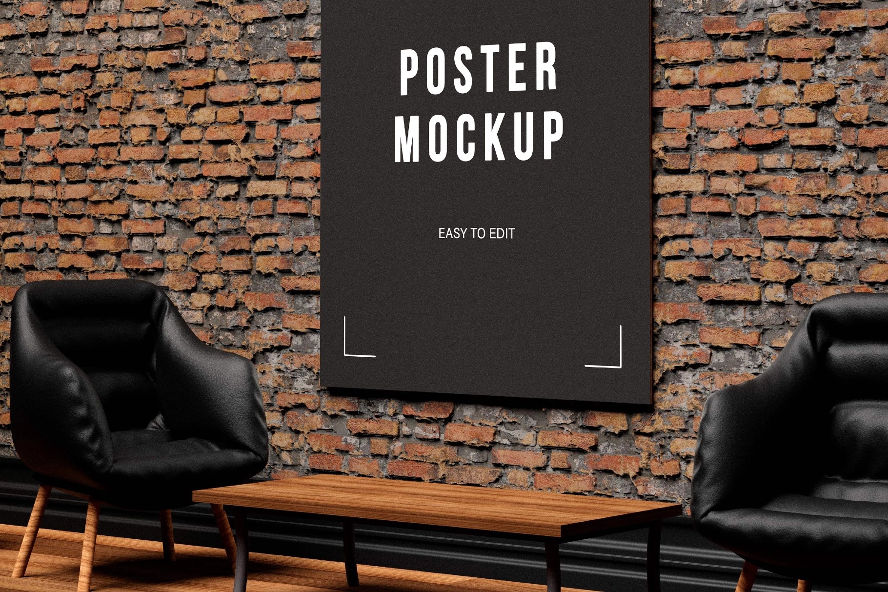Loft Space Poster Mockup