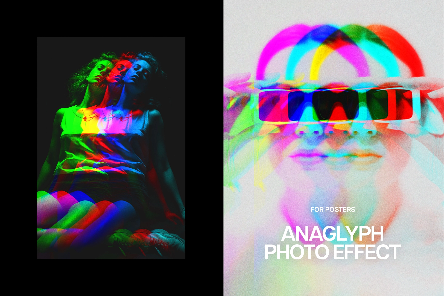 Anaglyph Poster Effect
