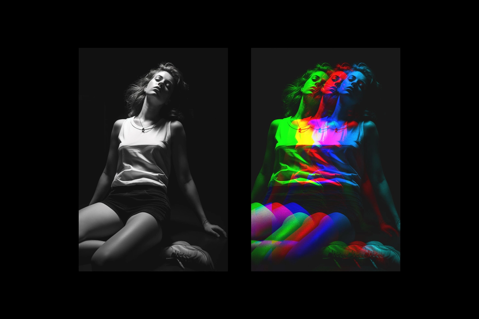 Anaglyph Poster Effect