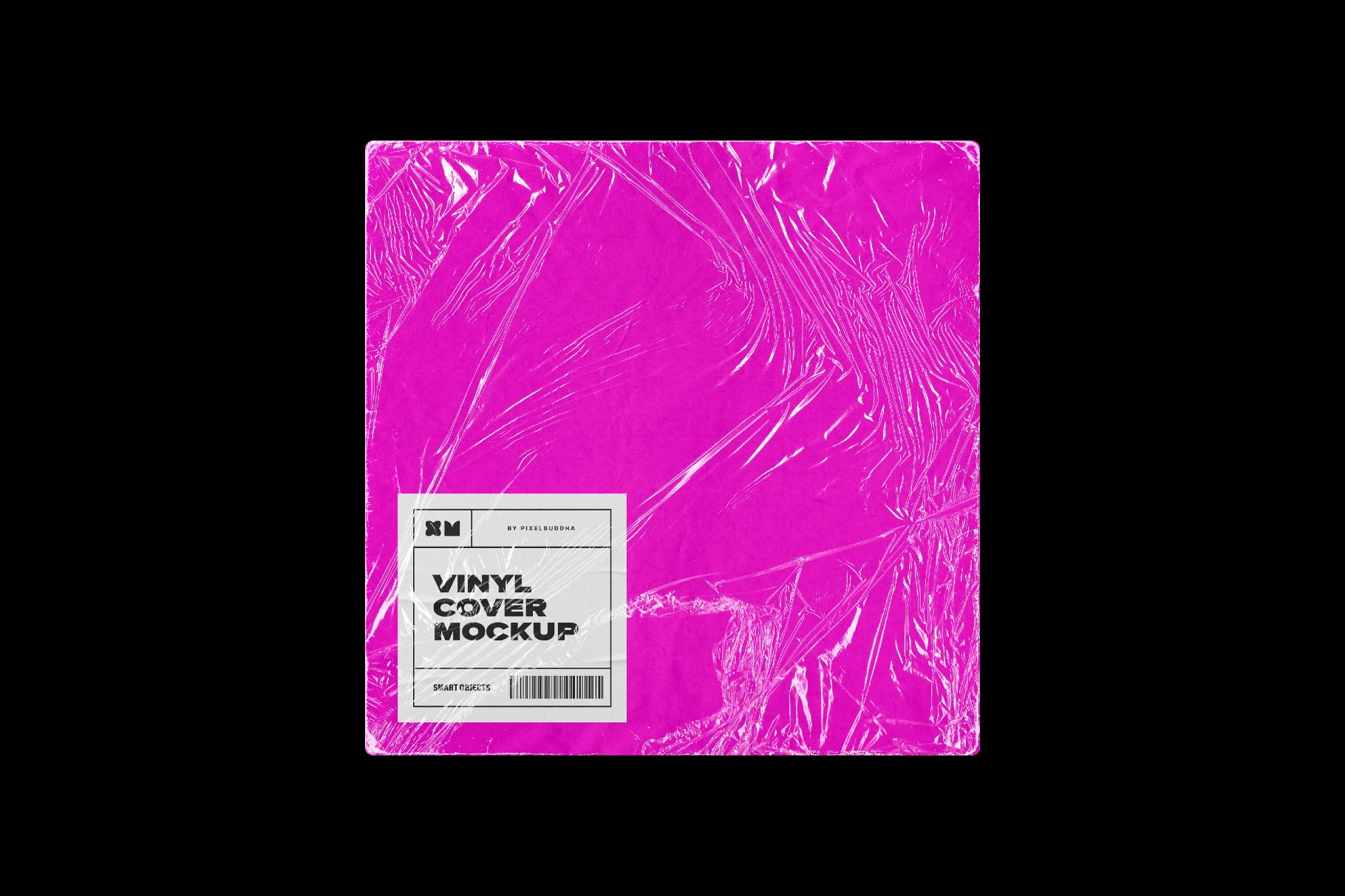 Vinyl Cover Mockup