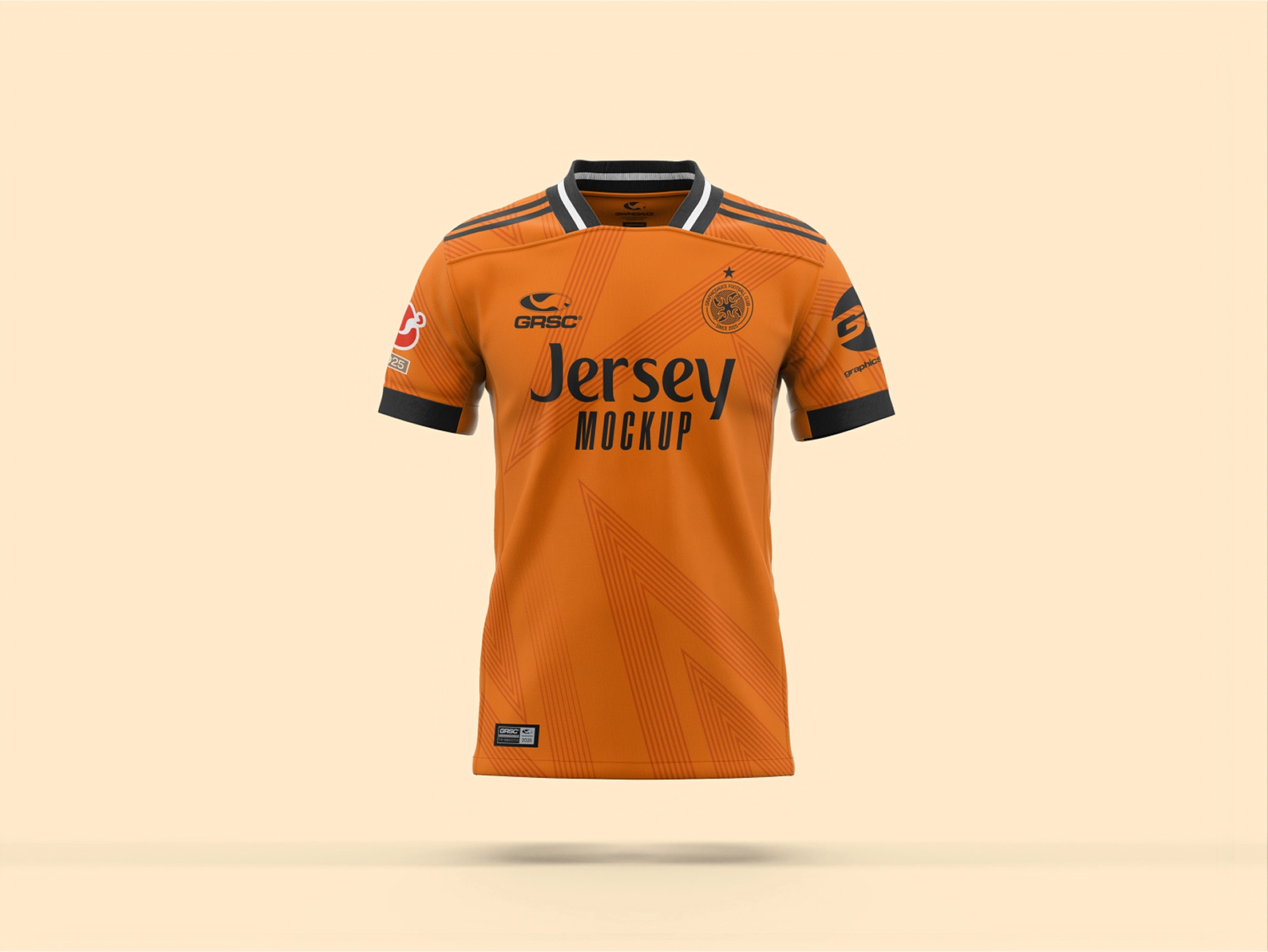 Front View Jersey Mockup Vol. 2