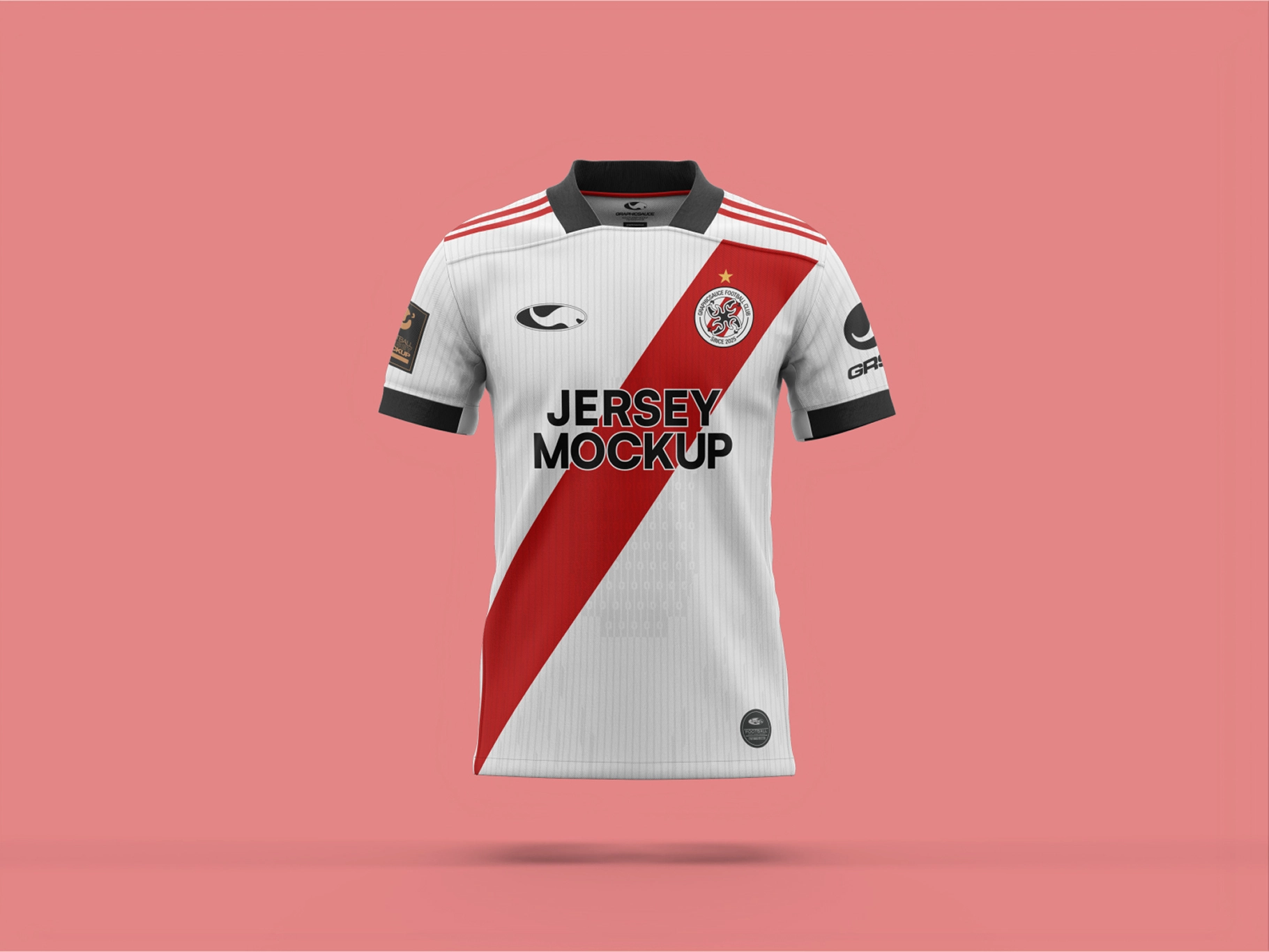 Front View Jersey Mockup Vol. 2