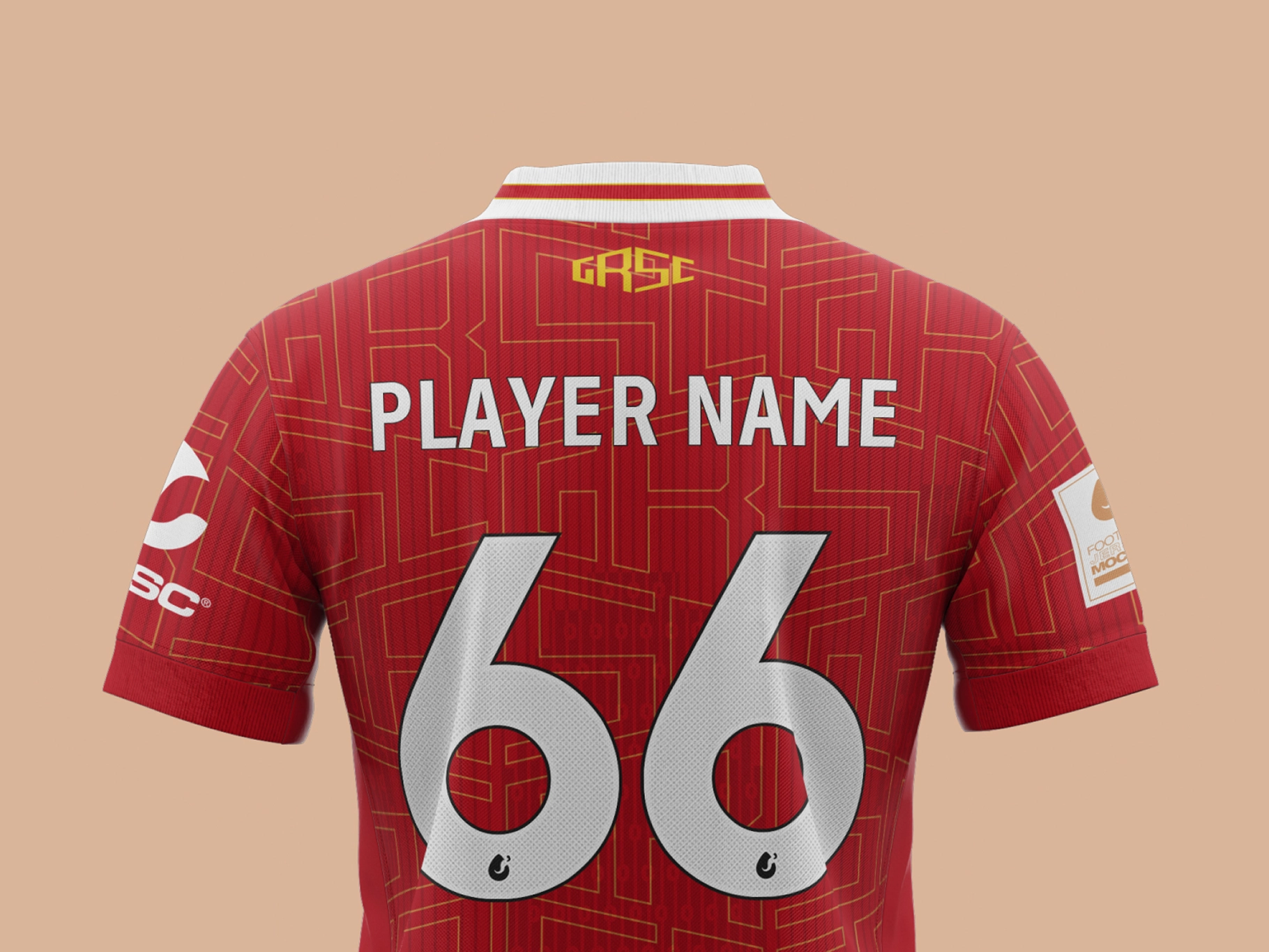 Back View Jersey Mockup Vol. 2