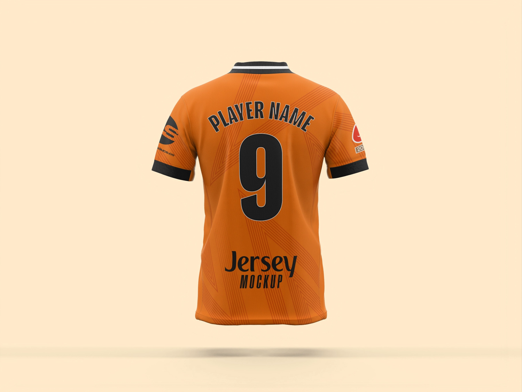 Back View Jersey Mockup Vol. 2