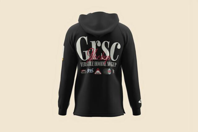 Back View Hoodie Mockup