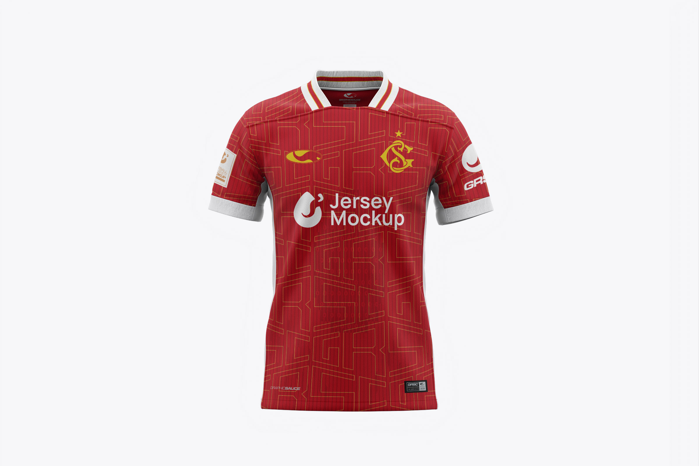 Front View Jersey Mockup
