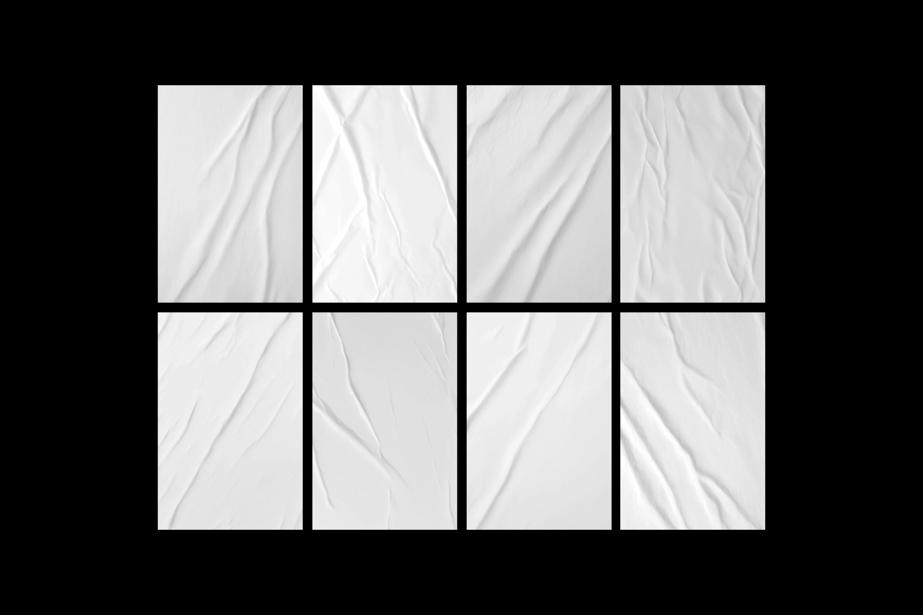 Glued Paper Textures Collection