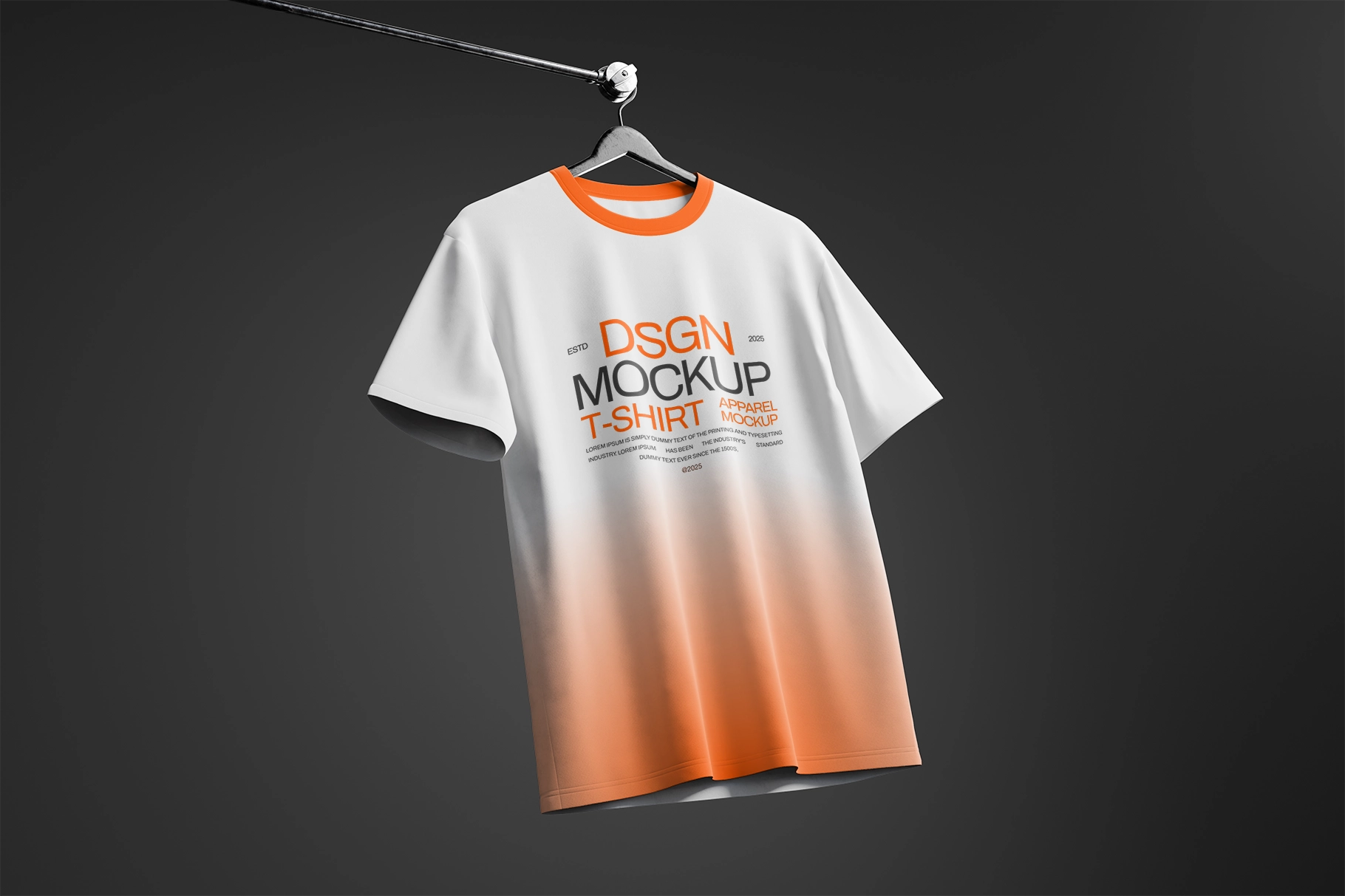 Hanging T-Shirt Mockup