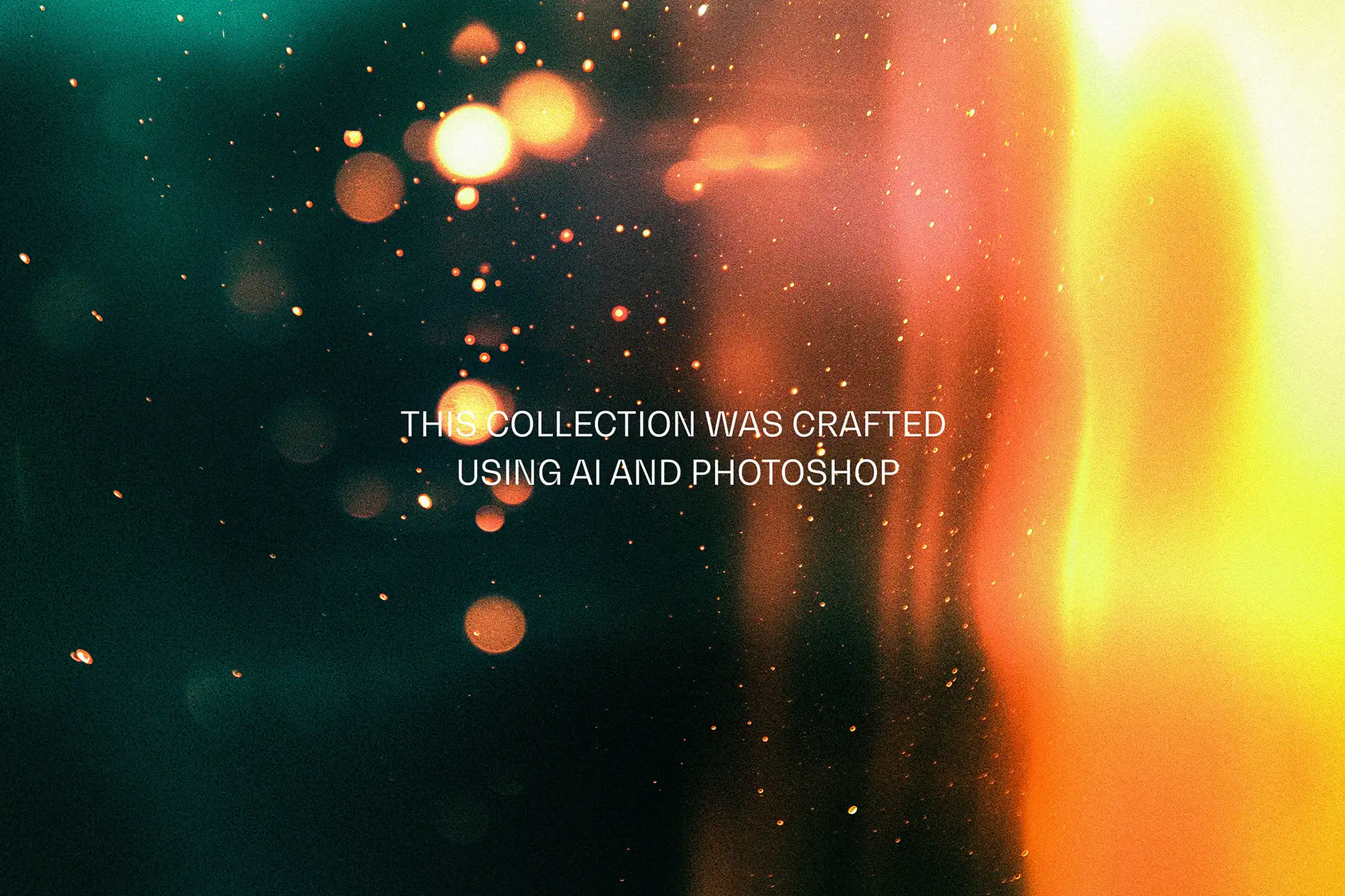 Vintage Light Leak Overlay Textures