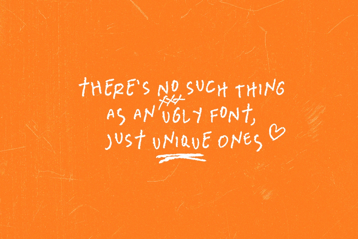 Dusty Ink + Scribble Font