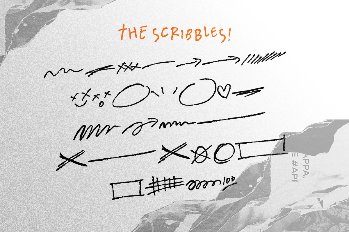Dusty Ink + Scribble Font