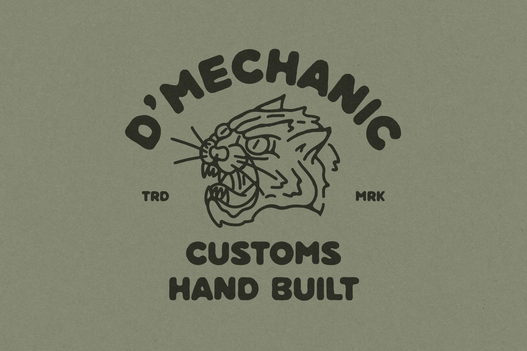 Roundhe - Bold Rough Display Font