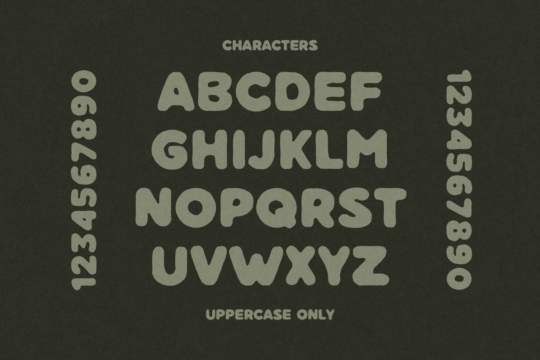 Roundhe - Bold Rough Display Font