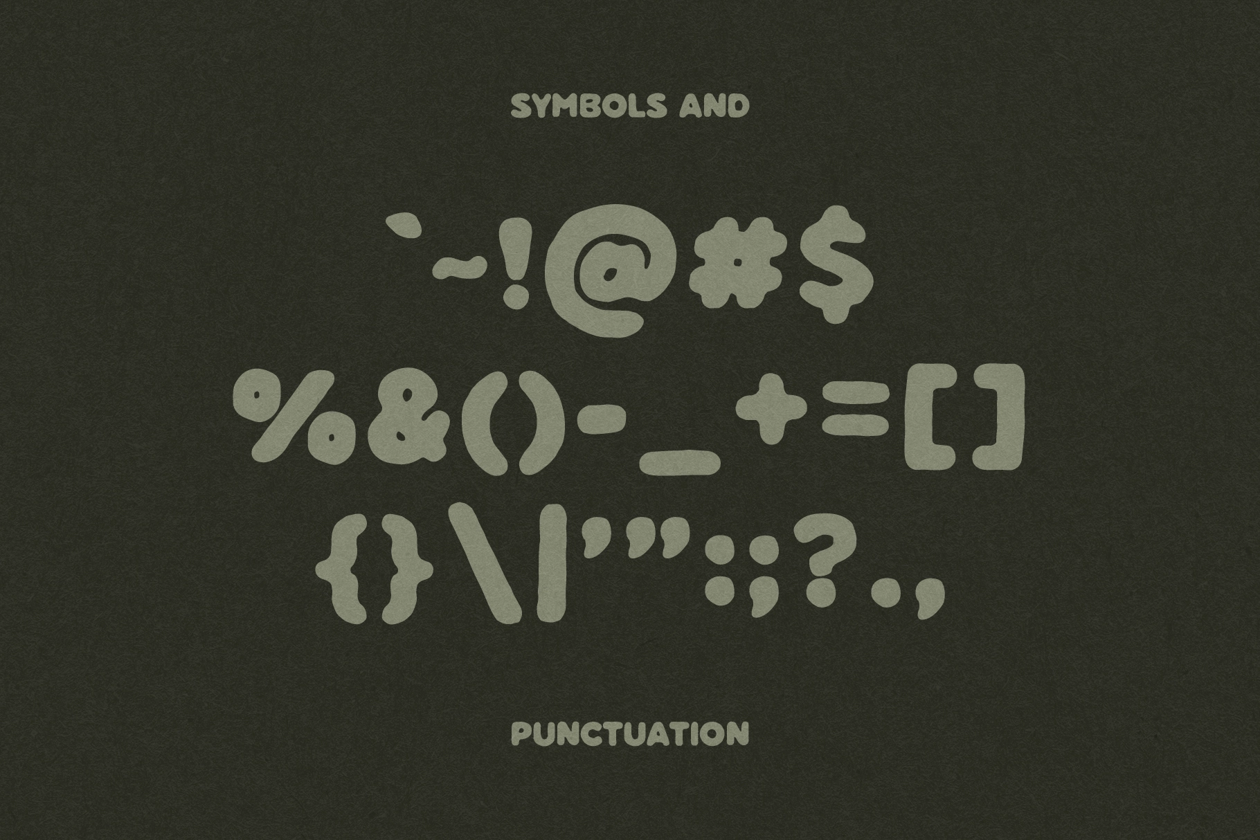 Roundhe - Bold Rough Display Font