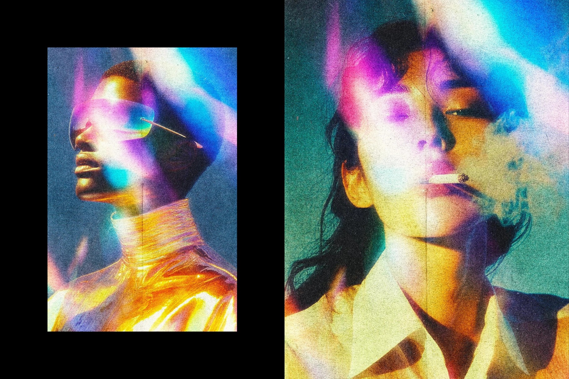 Prism Leak Photo Effect