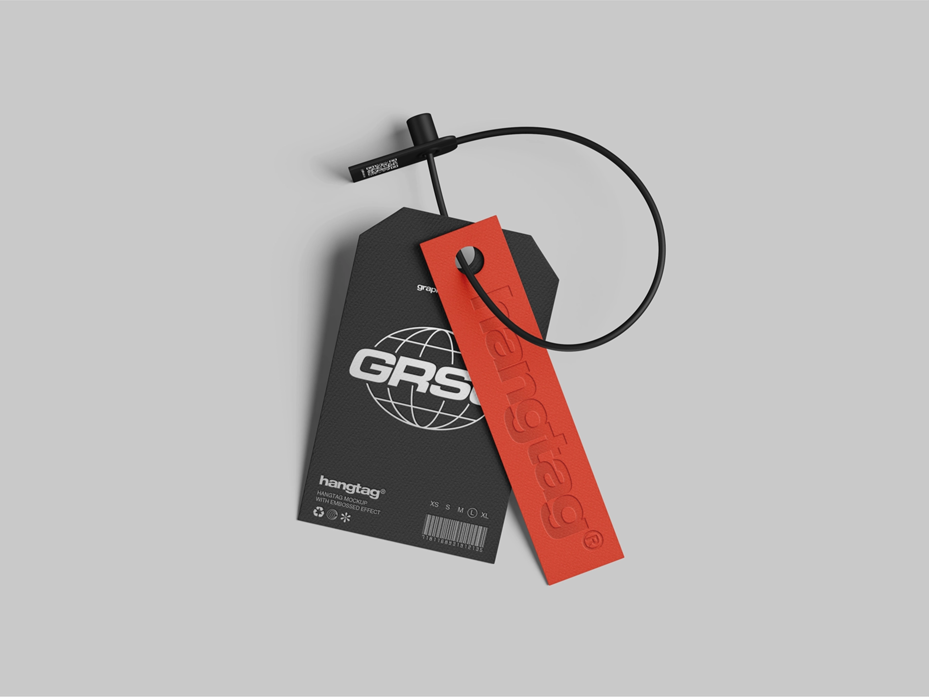 Tag Mockup Front View