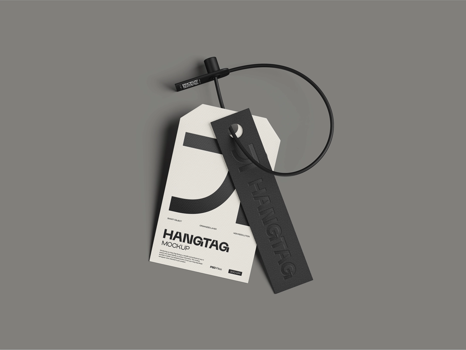 Tag Mockup Front View